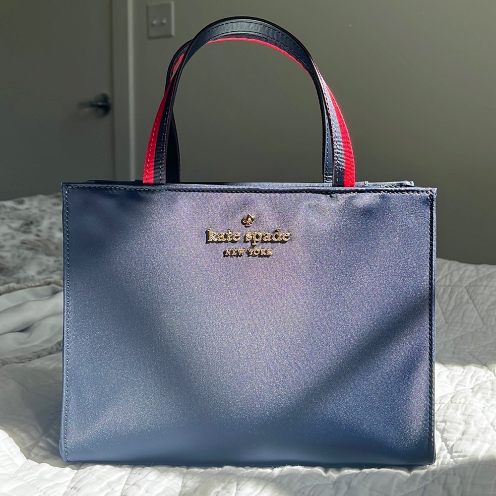 Navy kate spade Crossbody Top Handle Bag